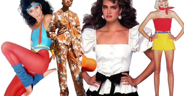 80's summer fashion shop